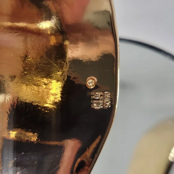 Gold Statement Cuff Bracelet - Picture 8 of 13